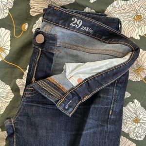 J.Crew Toothpick Ankle Jean